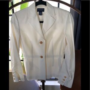 White Ann Taylor blazer